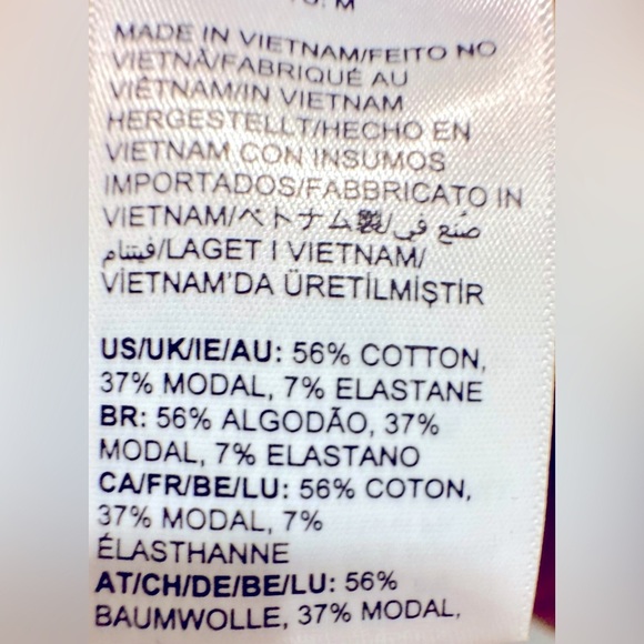 Mustard Yellow NWT Puff Sleeve LS Tee, size M - Picture 3 of 6